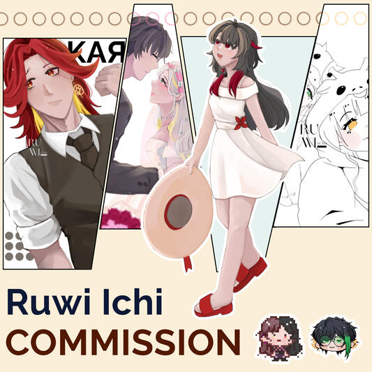 Comma banner ruwi ichi Comma banner ruwi ichi